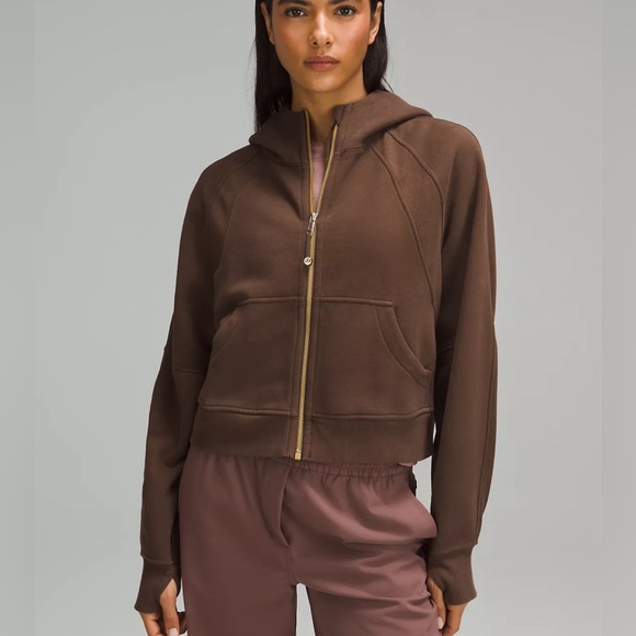 lululemon athletica Tops - COPY - Lululemon Scuba Oversized Full-Zip Hoodie Size XS/S